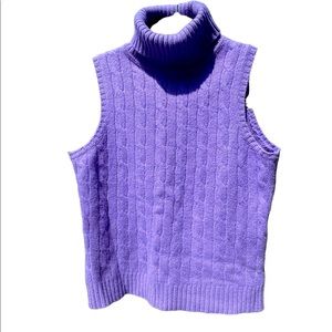 Lord & Taylor 2-Ply Cashmere Rollneck Sweater, Size PS